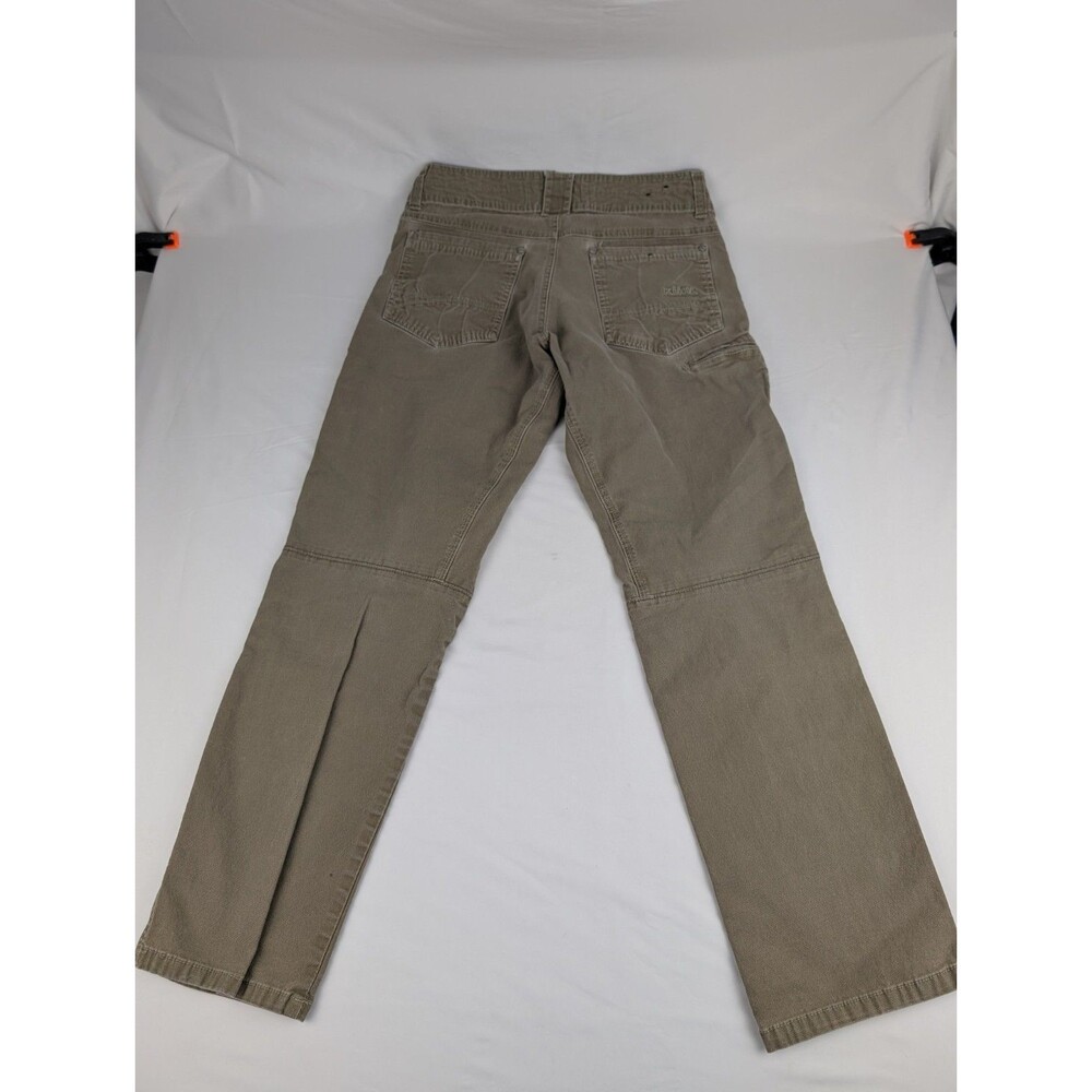 Men's 32x30 Kuhl Kanvus Klassik Jean Chino Gray Hiking Casual Pant Canvas Brown - Picture 8 of 10